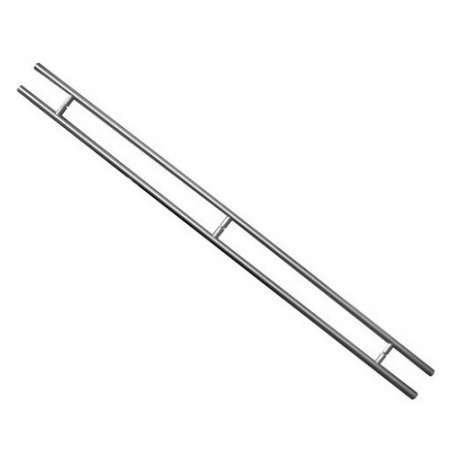 Вертикальная ручка из нержавеющей стали для стеклянной двери от 2000 мм.
