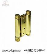 Петля HAFELE для маятниковых дверей до 15 кг. Толщина двери 18-25 мм, сталь, цвет золото
