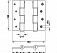 Петля HAFELE для маятниковых дверей от 17 до 34 кг. Толщина двери 30-40 мм, алюминий, цвет серебристый